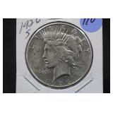 1926-S U.S. Silver Peace Dollar