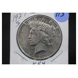 1927-S U.S. Silver Peace Dollar
