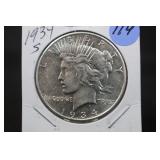 1934-S U.S. Silver Peace Dollar
