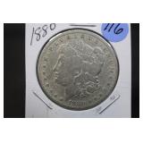 1880 Morgan Silver Dollar