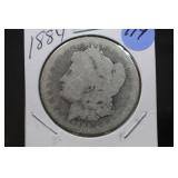 1884 Morgan Silver Dollar