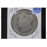 1888 Morgan Silver Dollar