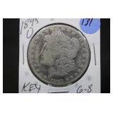 1895-O Morgan Silver Dollar *Key Date*