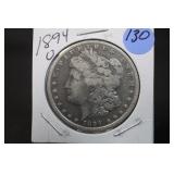 1894-O Morgan Silver Dollar