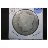 1899-O Morgan Silver Dollar