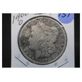 1900-O Morgan Silver Dollar
