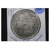 1921-D Morgan Silver Dollar