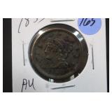 1853 Large Cent Coin