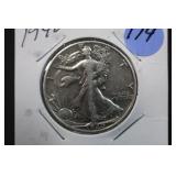 1940 Walking Liberty Silver Half Dollar