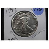 1941 Walking Liberty Silver Half Dollar