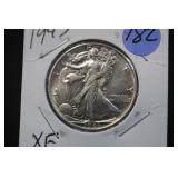 1943 Walking Liberty Silver Half Dollar