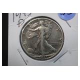 1943-D Walking Liberty Silver Half Dollar