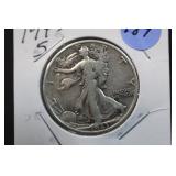 1943-S Walking Liberty Silver Half Dollar