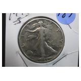 1944-S Walking Liberty Silver Half Dollar