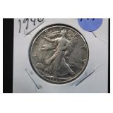 1946-P Walking Liberty Silver Half Dollar