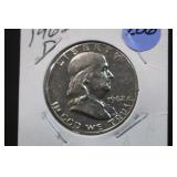 1962-D Franklin Silver Half Dollar