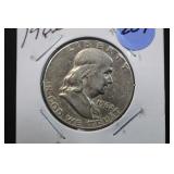 1962 Franklin Silver Half Dollar