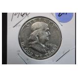 1960 Franklin Silver Half Dollar