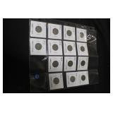 Lot of 13 Liberty Head V-Nickels