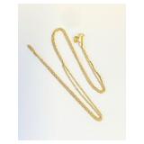 14K Gold Chain  18"