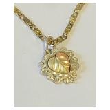 Black Hills Silver Pendant on Chain