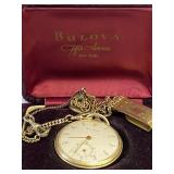 Beautiful Bulova Pocket Watch - Fifth Ave. NY