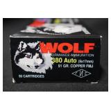 Box of 50 .380ACP Target Ammunition