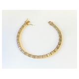 .925 Silver/GP 7" Bracelet