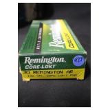 Box of 20 Remington 30Rem 150gr Ammunition