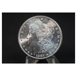 1881-S Uncirculated + Morgan Dollar AWESOME!