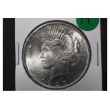 1923 Uncirculated Silver U.S. Peace Dollar