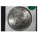 1923 Uncirculated Silver U.S. Peace Dollar