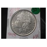 1889-P Morgan Silver Dollar