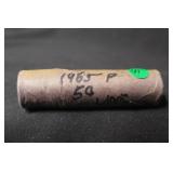 Roll of 1965-P Jefferson Nickels