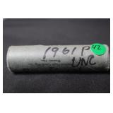 Roll of 1961-P Jefferson Nickels