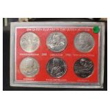 Queen Elizabeth 6-Piece Dollar Set