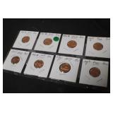 Lot of 8 2009 Lincoln Pennies P&D