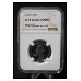 1978-S PF69 Ultra Cameo Quarter Certified