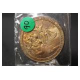 1970 Copper Commemorative MAYFLOWER Coin