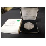 1992 1oz .999 Pure Silver Eagle