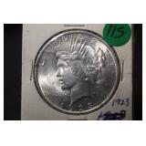 1923 U.S. Silver Peace Dollar