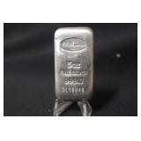 5oz .999 Pure Silver Bar