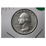 1947 Washington Silver Quarter
