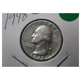 1948 Washington Silver Quarter