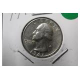 1947 Washington Silver Quarter