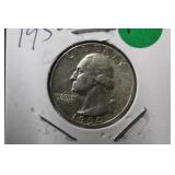 1950 Washington Silver Quarter