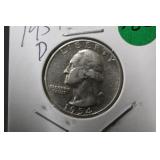 1954-D Washington Silver Quarter