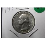 1955 Washington Silver Quarter