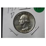 1959-D Washington Silver Quarter