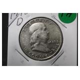 1948-D Franklin Silver Half Dollar